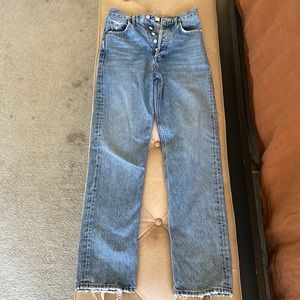 Agolde 90s Pinch Waist Straight Jeans- Size 23 Endless
